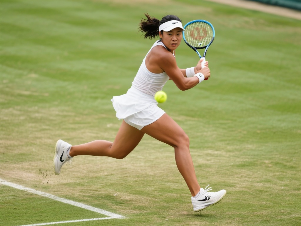 郑钦文草地赛憾失突破 再追职业新高